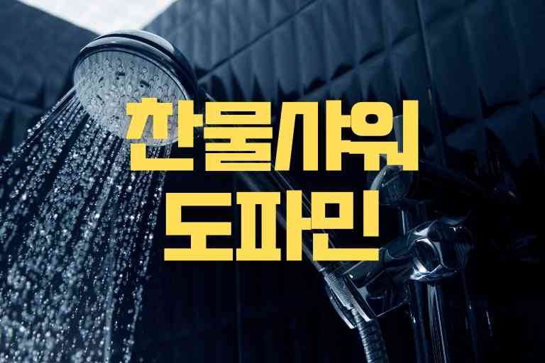 찬물샤워 도파민 뿜뿜하는 좋은 이유 5가지 - 건강 뉴스