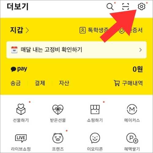 카톡 추천친구 안뜨는 이유 2